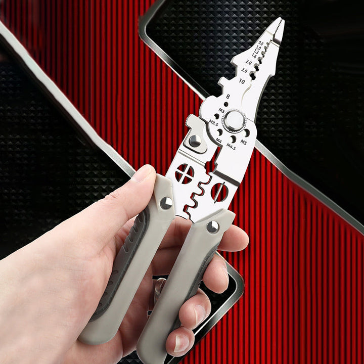 Lisslune | Multifunctional Stripping Tool Crimping Pliers Cutting Pliers