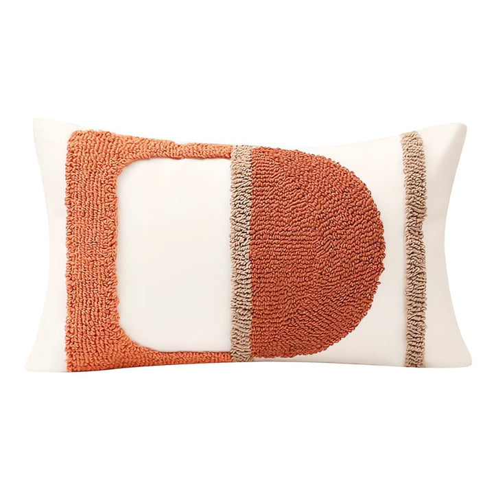 Lisslune | Eden Geometric Embroidery Cushion Cover