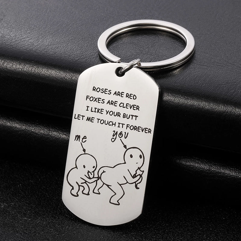 Lisslune | Valentine's Day Spoof Keychain