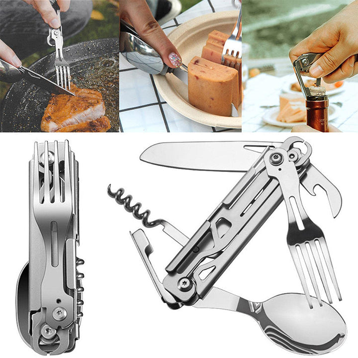 Lisslune | 5-in-1 Multifunction Camping Equipment Set