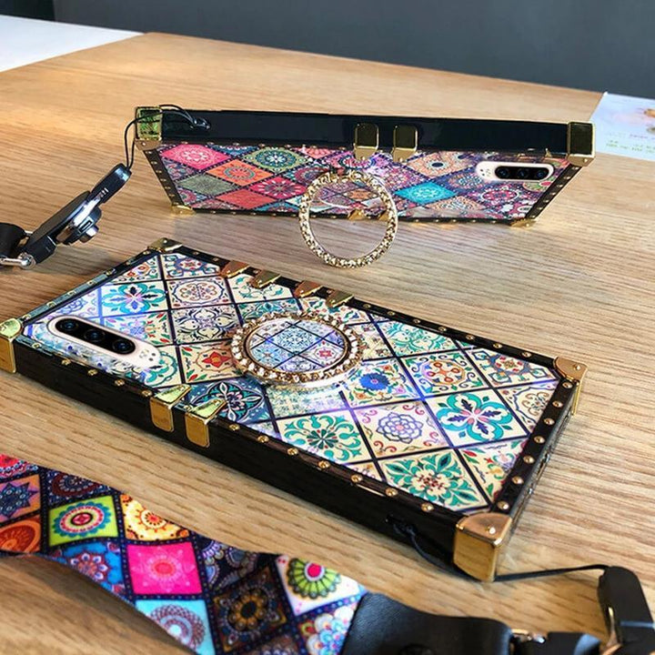 Lisslune | Bohemian Retro Bracket Phone Case for iPhone