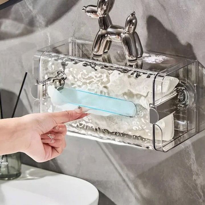 Lisslune | Multifunctional tissue box with glacier pattern