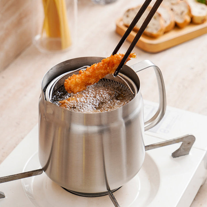 Lisslune | 2-in-1 304 Stainless Steel Multifunctional Oil Separator Pot