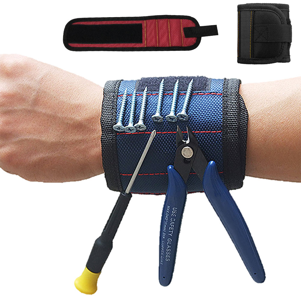 Lisslune | Magnetic Tool Holder Bracelet for Screws and Nails