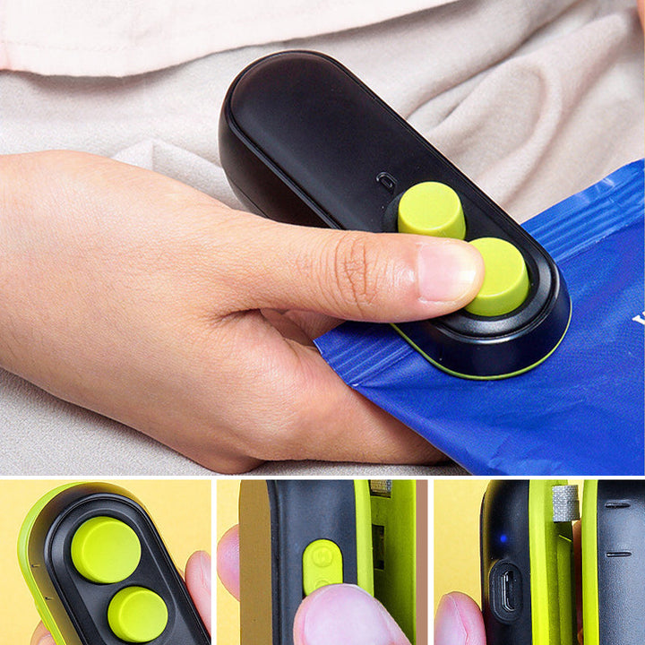 Lisslune | Rechargeable heat welding device with cutter