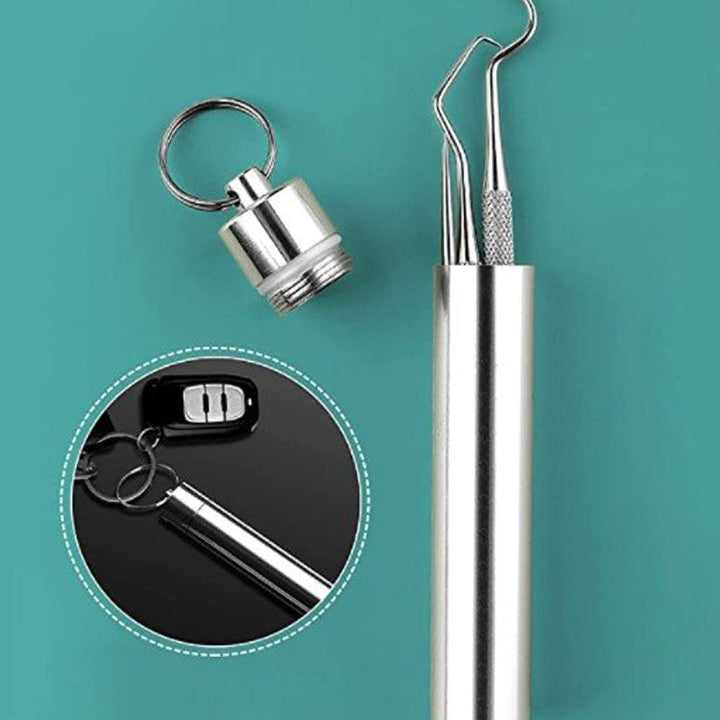 Lisslune | Toothpick Set made of Stainless Steel (7 pieces)