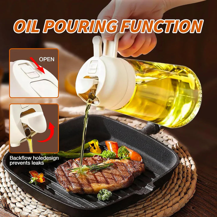 Lisslune | High-Quality 2-in-1 Olive Oil Sprayer