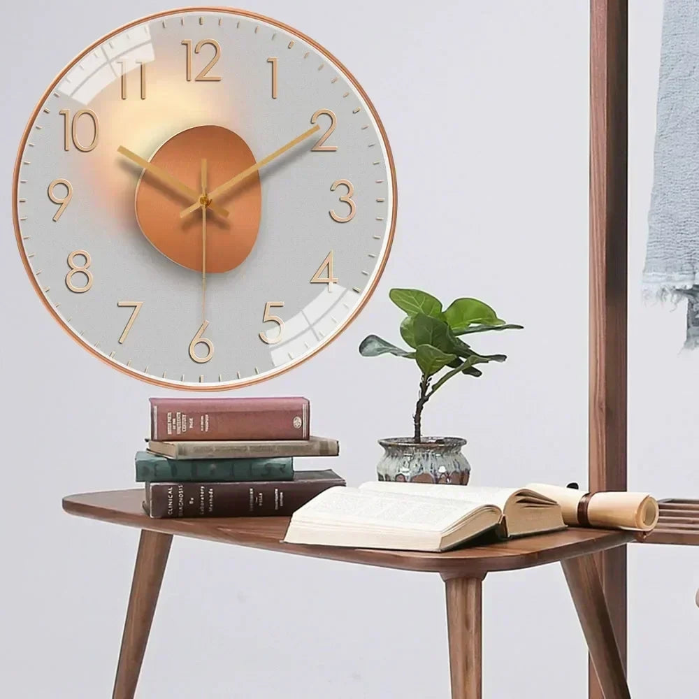 Lisslune | StilDigit Wall Clock – Modern Digital Timekeeping for a Calm Environment