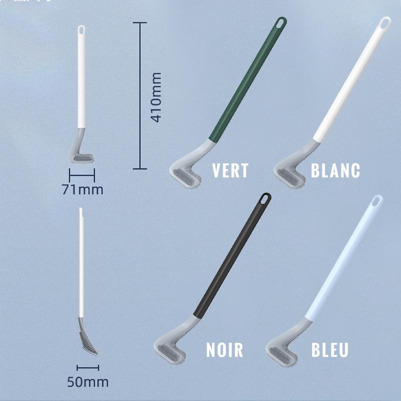 Lisslune | Long-handled Toilet Brush - Say goodbye to stains.
