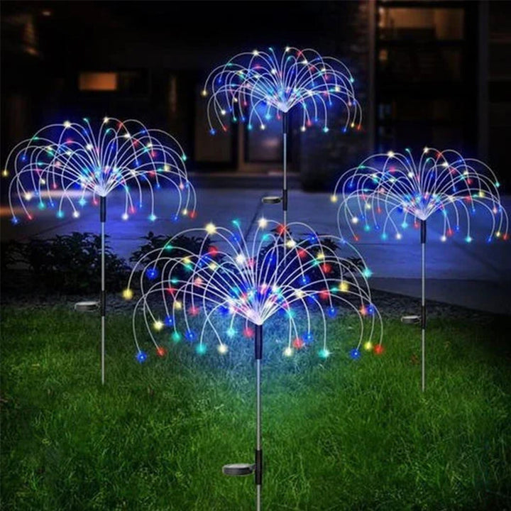 Lisslune | Waterproof Solar Garden Fireworks Lamp