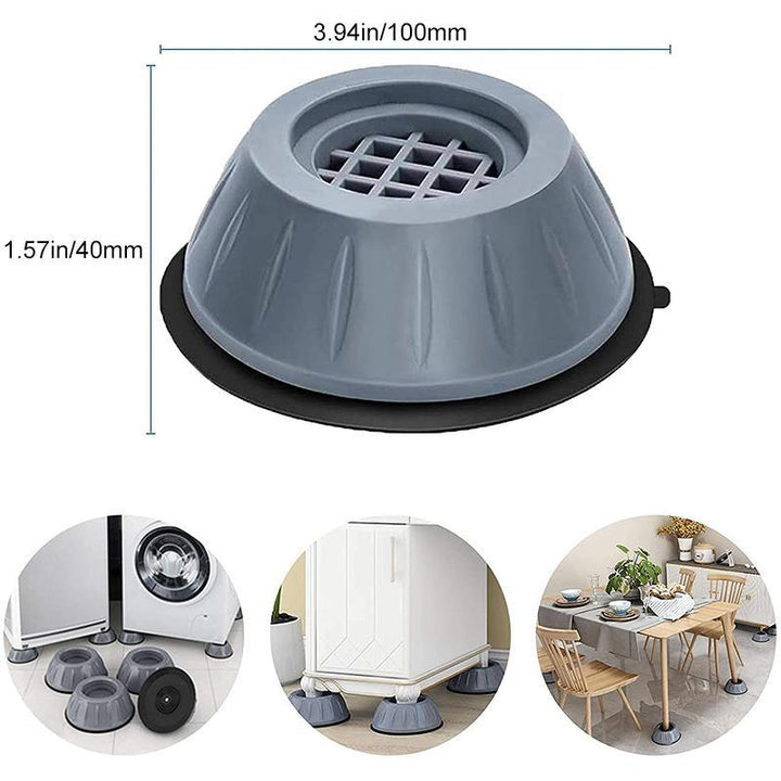 Lisslune | Anti-Vibration Washing Machine Support (4 pieces)
