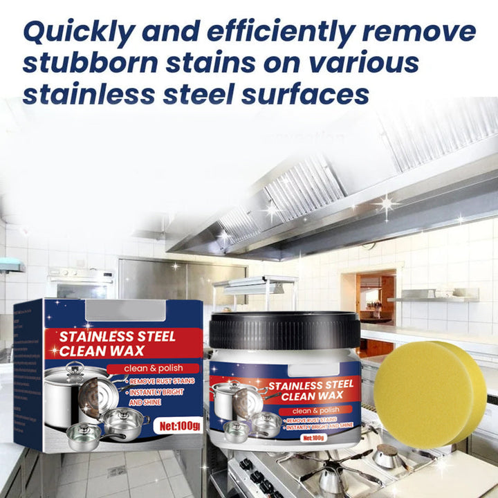 Lisslune | Stainless Steel Stain Cleaning Wax