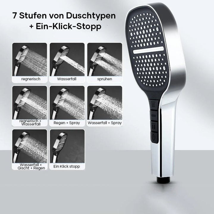 Lisslune | Square Handheld Shower