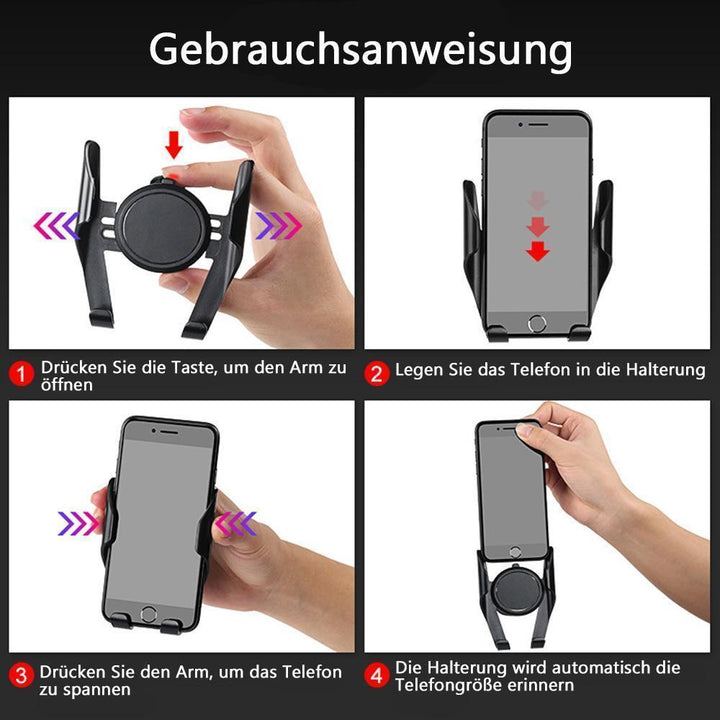 Lisslune | Car Phone Holder with 360 ° Rotation