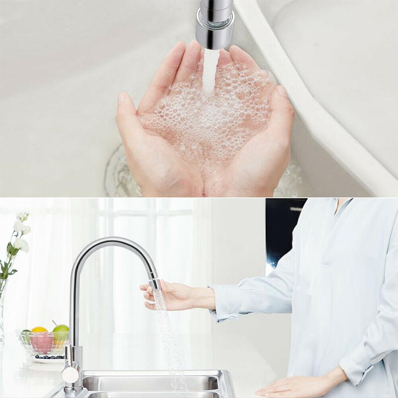 Lisslune | Rotatable Dual-Function Bubbler Faucet Head