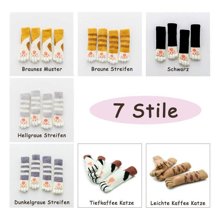 Lisslune | Bequee Super Cute Cat Paw Socks (8 pieces)