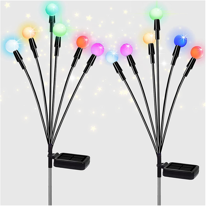 Lisslune | LED Solar Garden Light with Flexible Light Balls – Waterproof Decorative Light for Beds and Paths