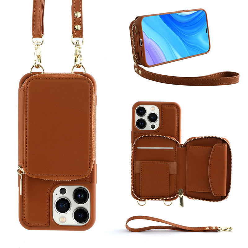 Lisslune | Phone case with wallet & sling, crossbody handbag