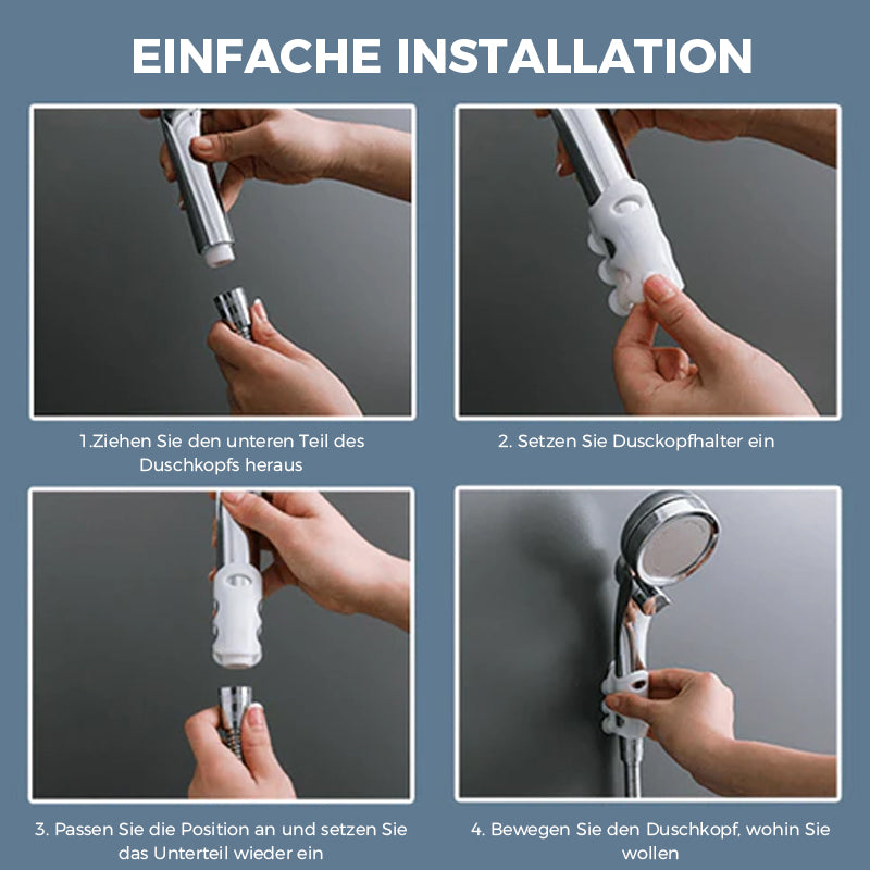 Lisslune | Hands-free shower head holder