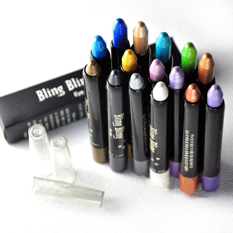 Lisslune | Waterproof Glitter Eyeshadow Eyeliner Pencil