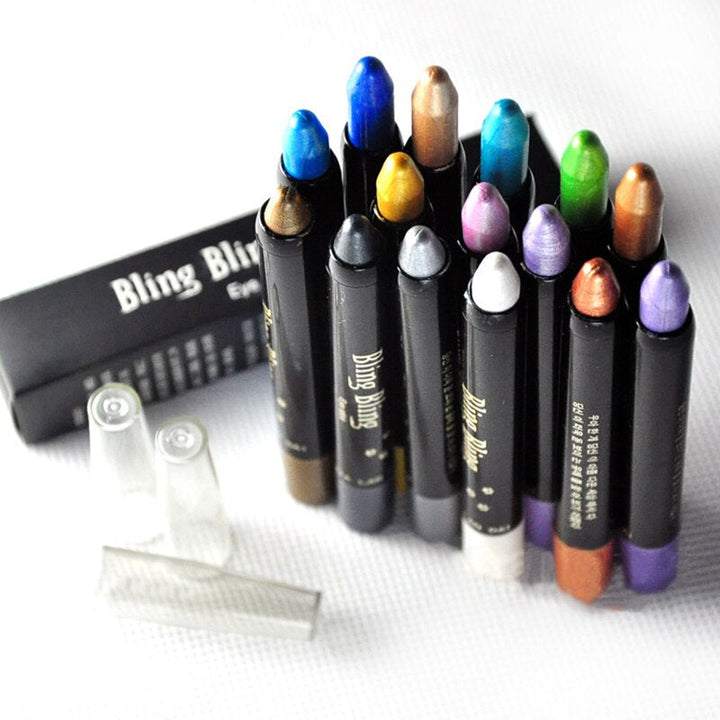 Lisslune | Waterproof Glitter Eyeshadow Eyeliner Pencil