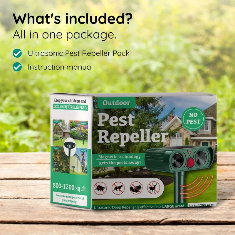 Lisslune | Ultrasonic Armadillo Repellent