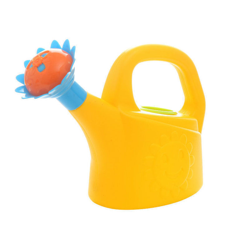 Lisslune | Children's watering can with flower mouth – Colorful plastic watering can for little gardeners
