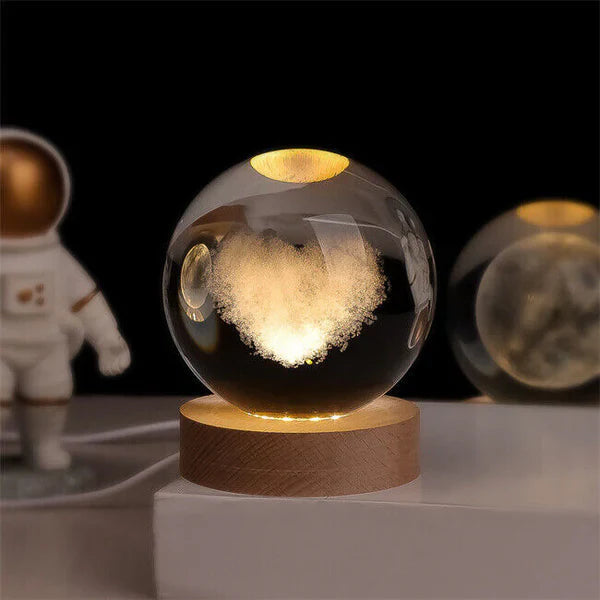 Lisslune | Glowing Moon Crystal Ball