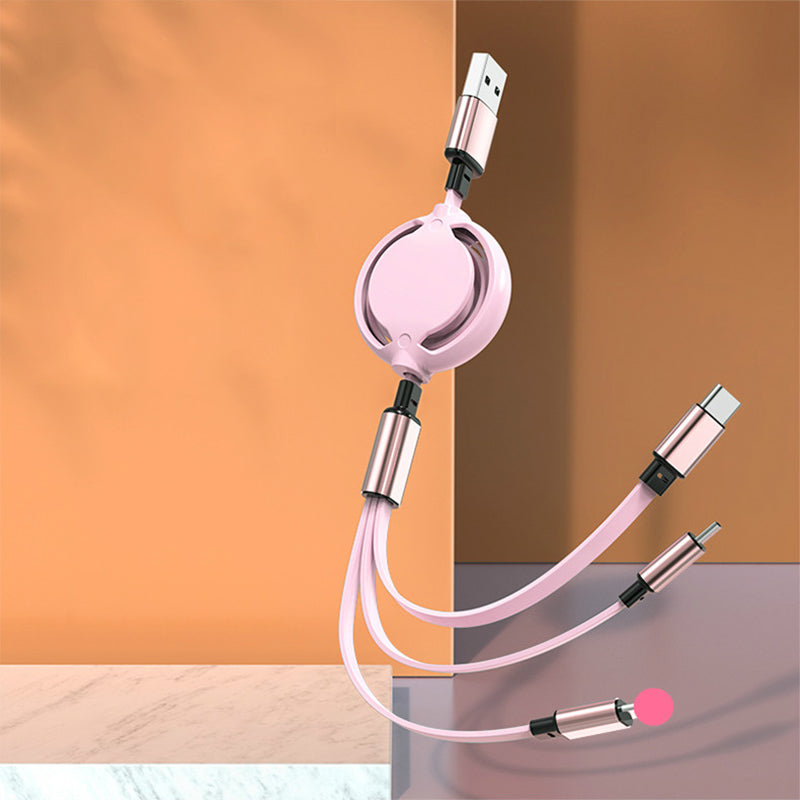 Lisslune | 3 in 1 telescopic charging cable