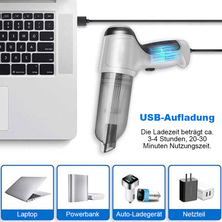 Lisslune | 3 In 1 Wireless Mini Handheld Vacuum Cleaner