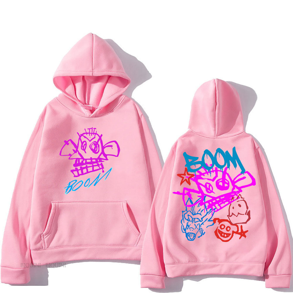 Lisslune | Arcane Jinx Cartoon Long Sleeve Hoodie