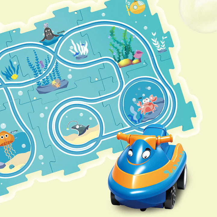 Lisslune | Puzzle Toy Car