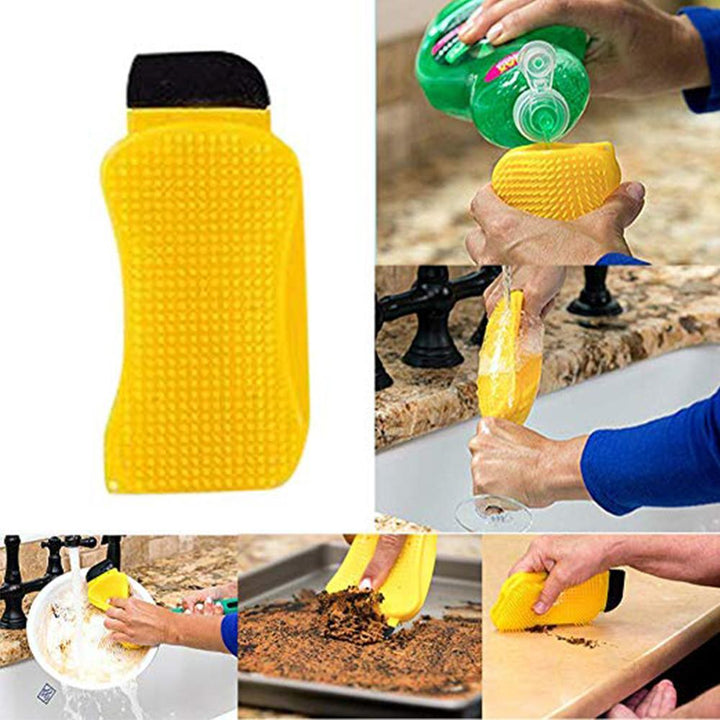Lisslune | 3-in-1 Silicone Cleaning Brush