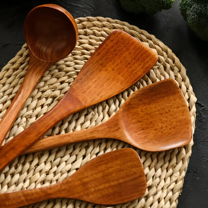 Lisslune | Wooden Kitchen Utensils
