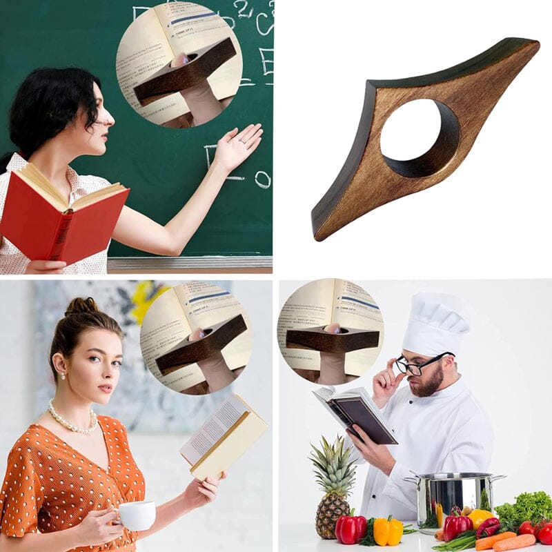 Lisslune | Book reading tool made of solid wood