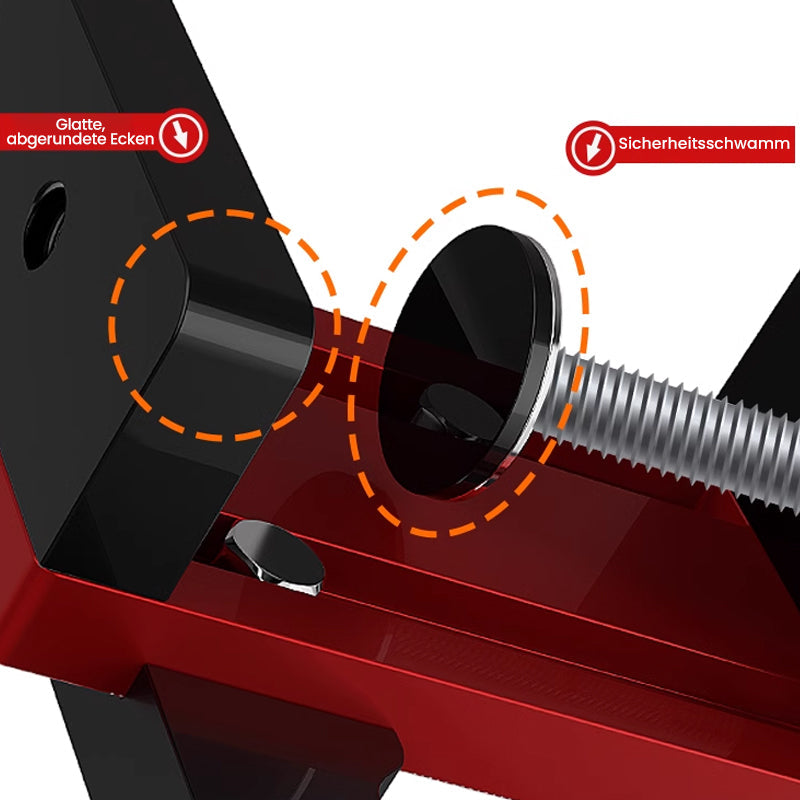 Lisslune | Positioner for the installation of swinging closet doors