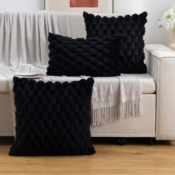 Lisslune | VelvetSoft Cushion Cover – UltraSoft Plush Cover for Sofa or Bed