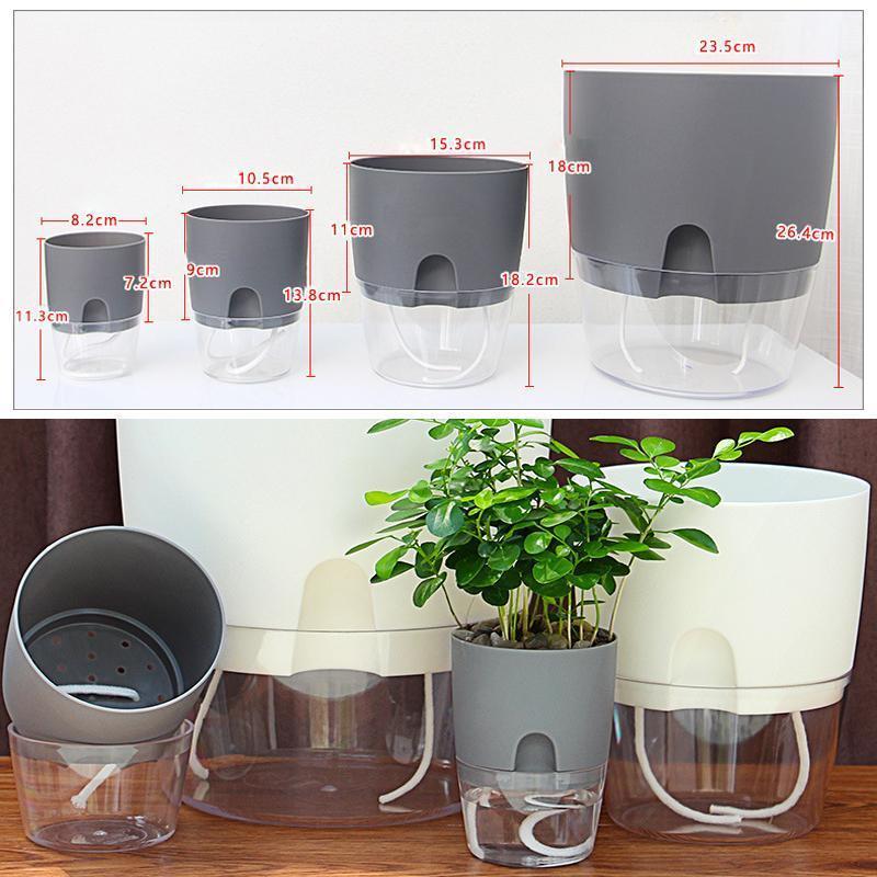 Lisslune | Self-watering Hydro-Flower Pot