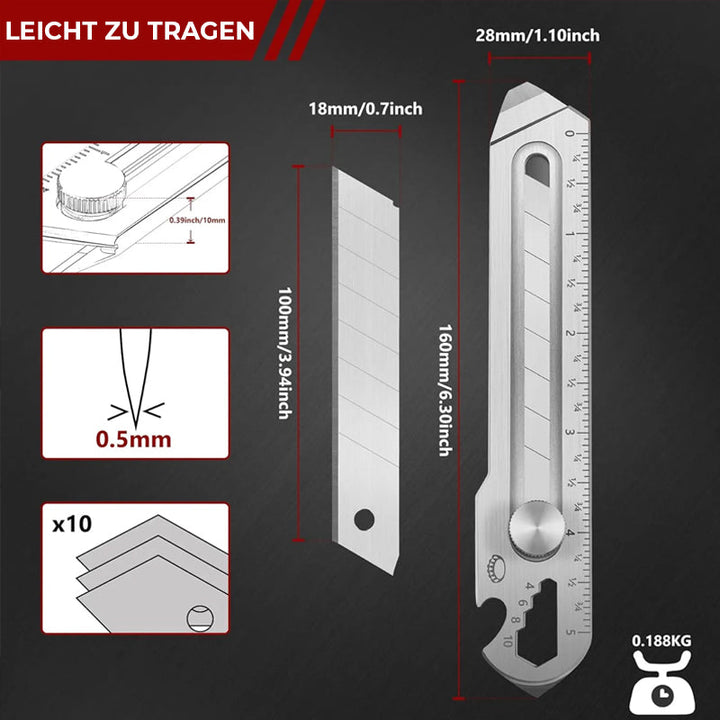 Lisslune | 10-in-1 Multi-Purpose Utility Knife