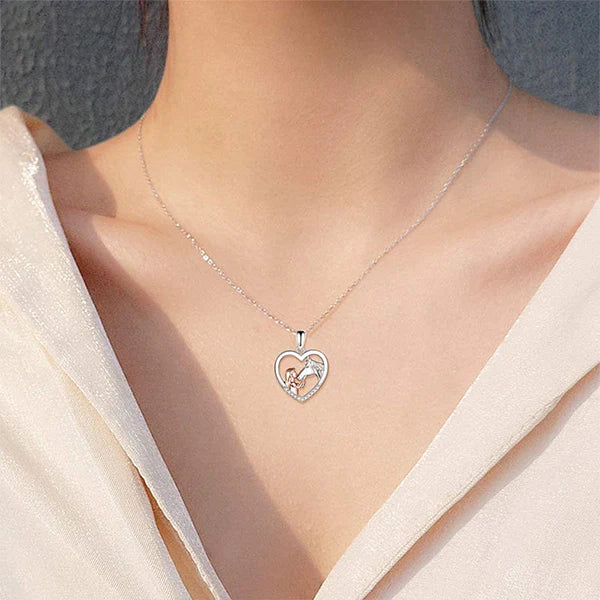 Lisslune | Girl and Horse Necklace Chain