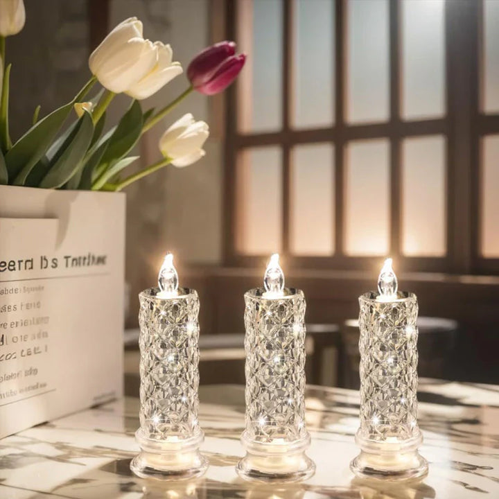 Lisslune | LED Crystal Candle Light