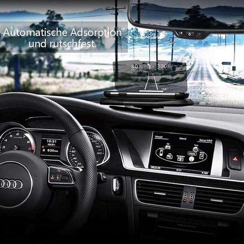 Lisslune | Car phone holder with navigation projector & wireless charging