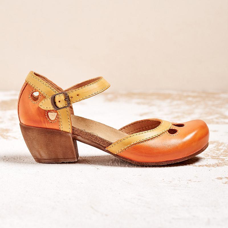 Lisslune | Elegant Sandals with Low Heel