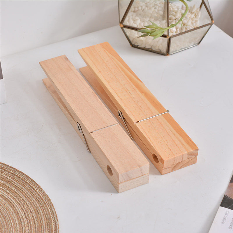 Lisslune | Clothespin Bathroom Towel Holder