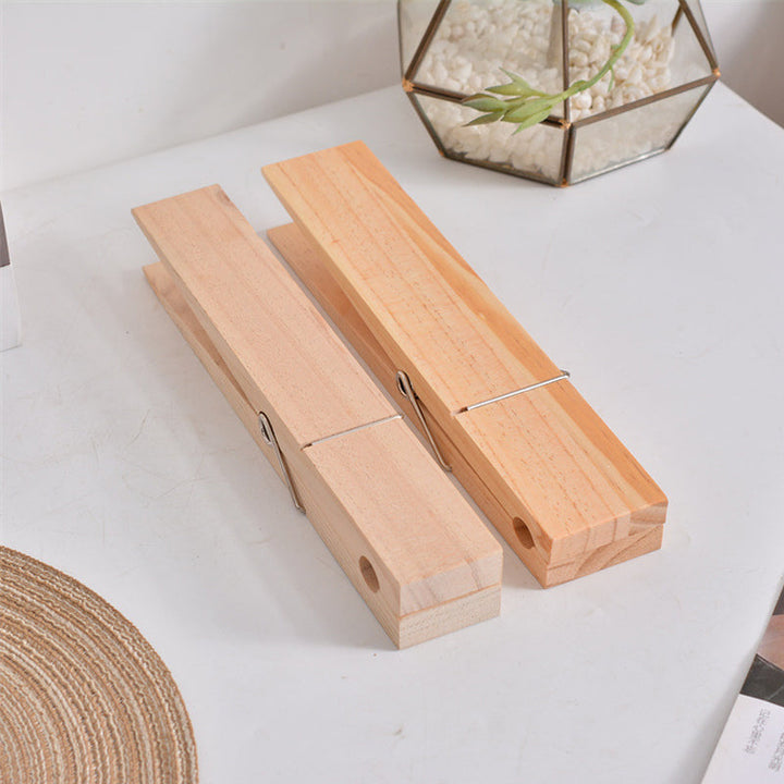 Lisslune | Clothespin Bathroom Towel Holder