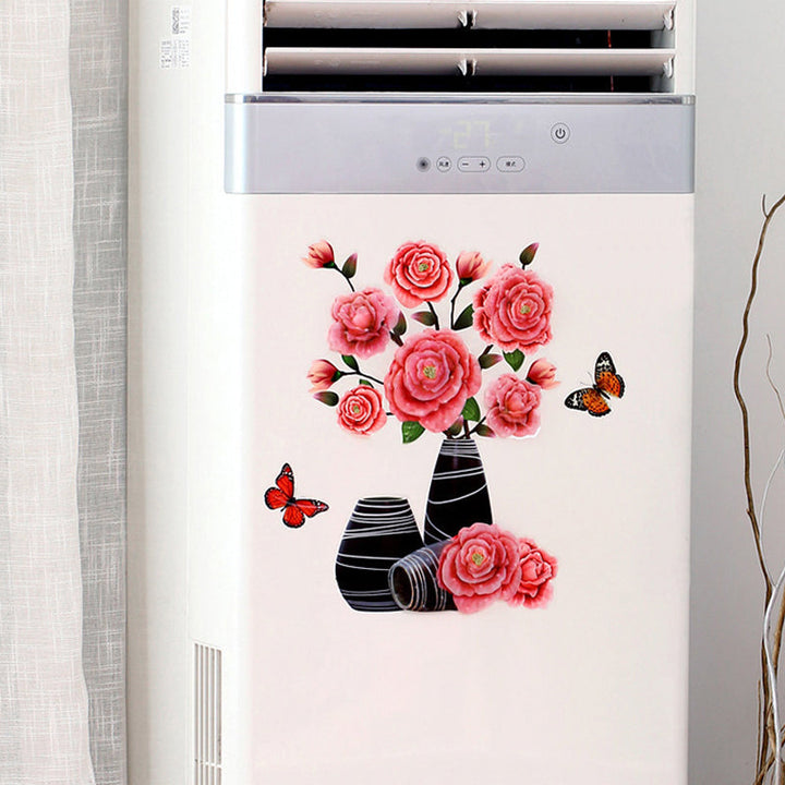 Lisslune | DIY Plant Vase Three-Dimensional Wall Stickers