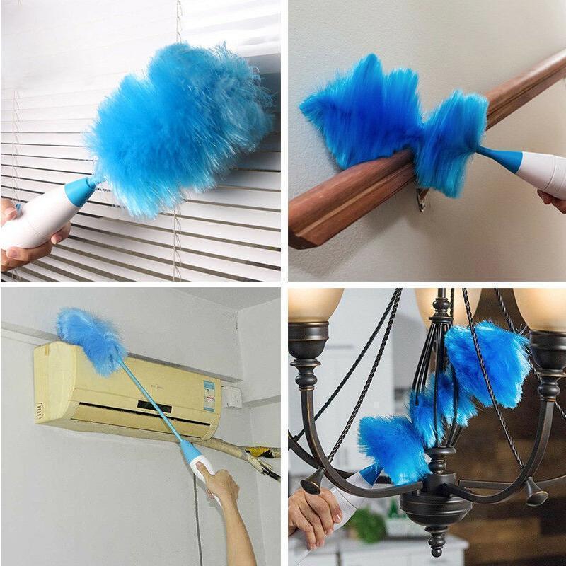 Lisslune | Hurricane Spinning Duster with 2 replaceable Brushes
