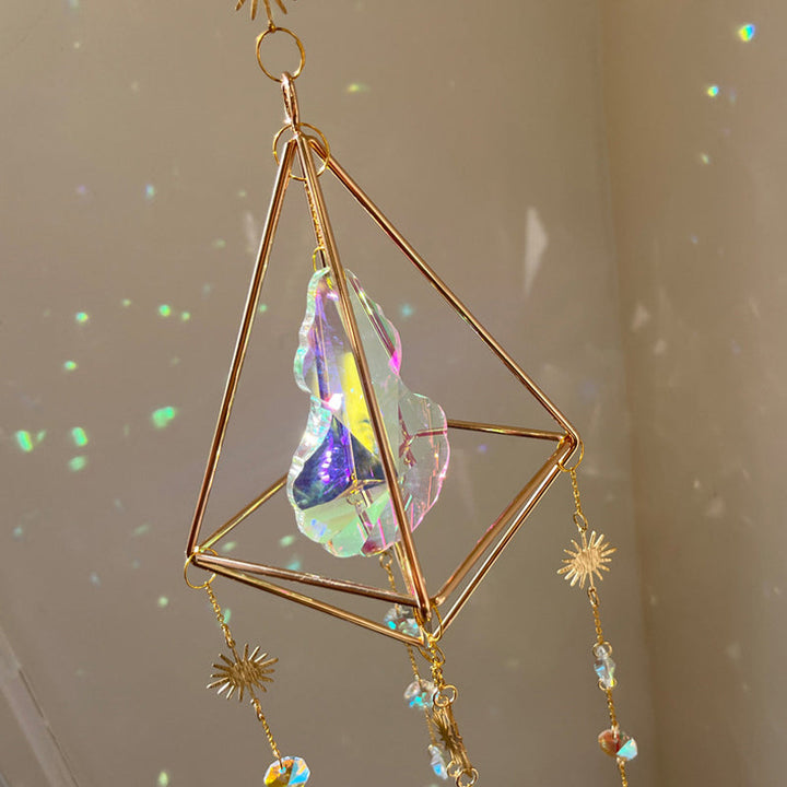 Lisslune | Geometric prism sun catcher