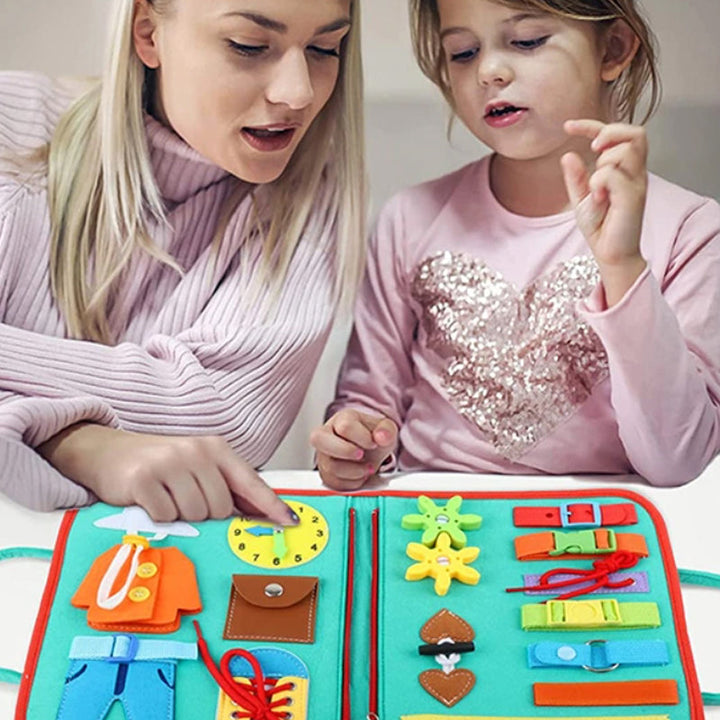 Lisslune | Toddler Activity Board Quiet Book