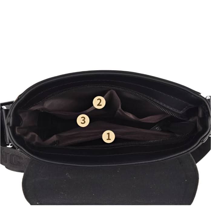Lisslune | Gustavo Men’s Messenger Bag Elegant Stylish Work Travel